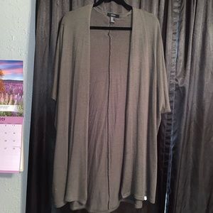 Forever 21 Olive Cardigan
